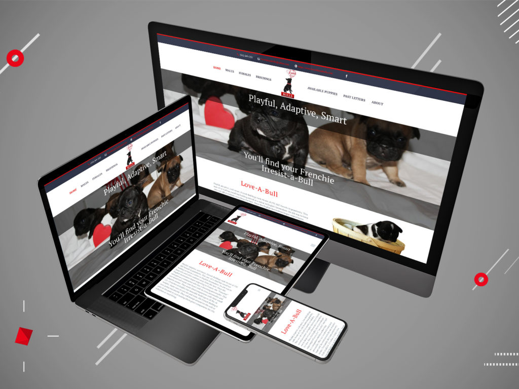 French Kiss-A-Bulls Responsive Display