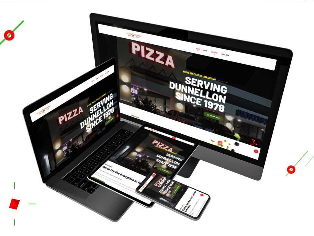 Responsive Design of Ye Olde Sub & Pizza Pub